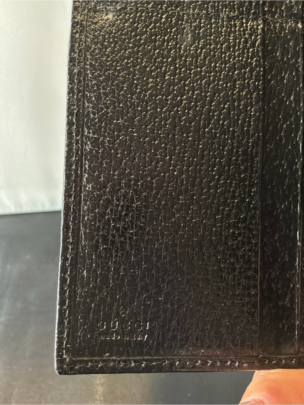 Gucci Black Leather Continental Wallet with Silver G Clasp - Picture 2 of 10